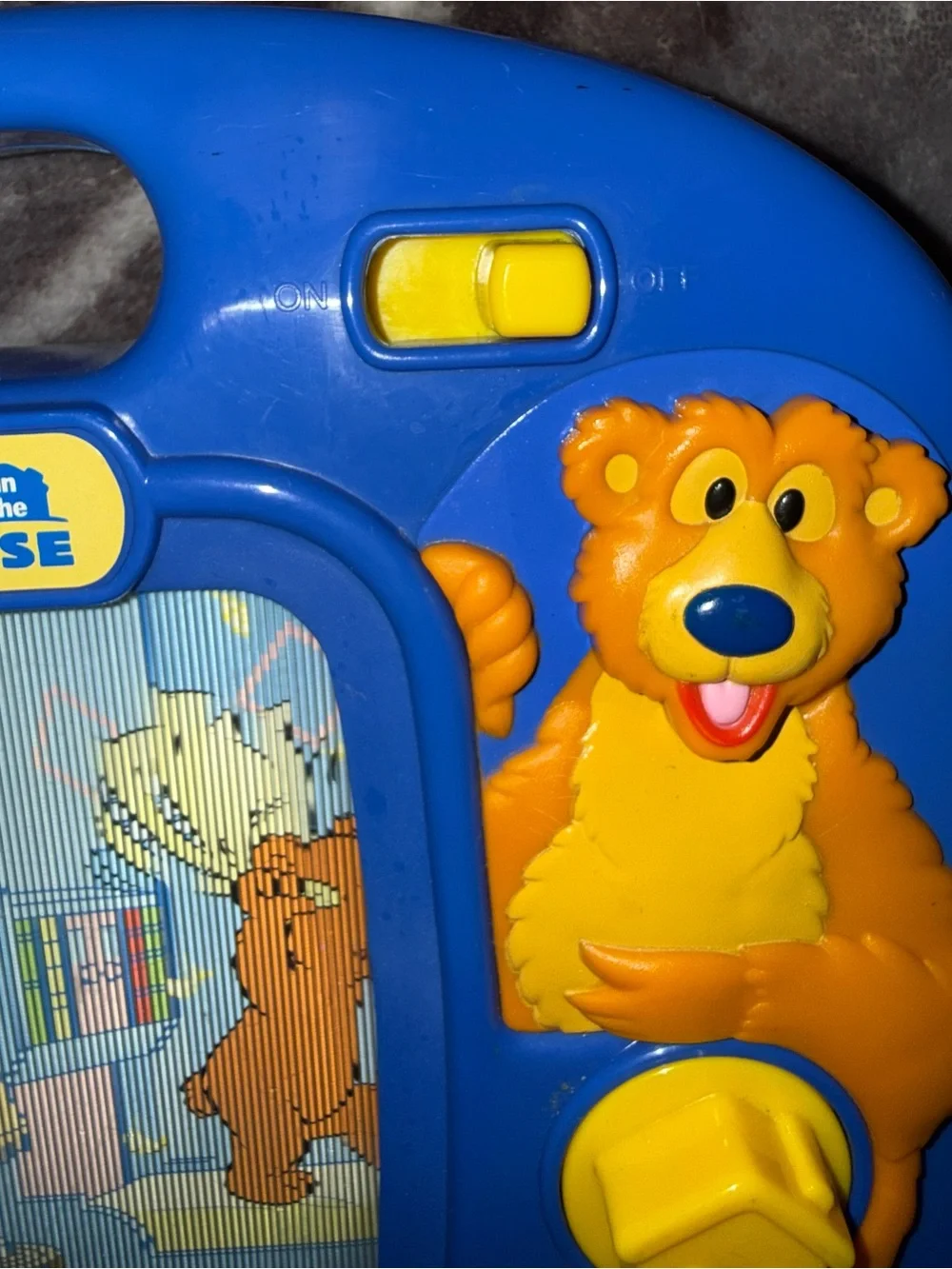 Bear in the Big Blue House Musical Scrolling Toy Please Read Description